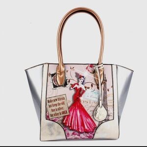 Brangio Italy Arosa Lady Luck Vintage Tote bag